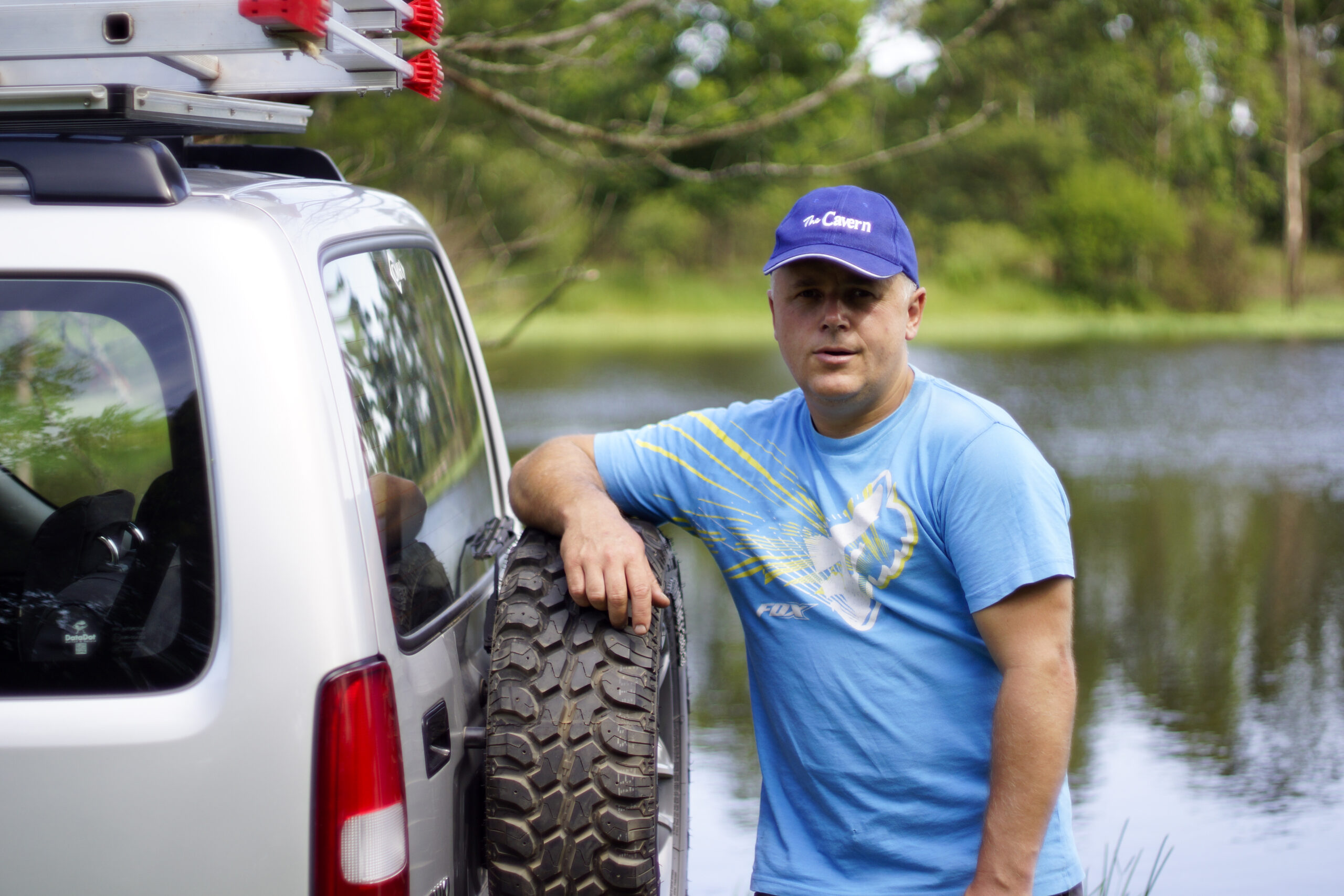 portrait shot of inventor / engineer of mud.gear