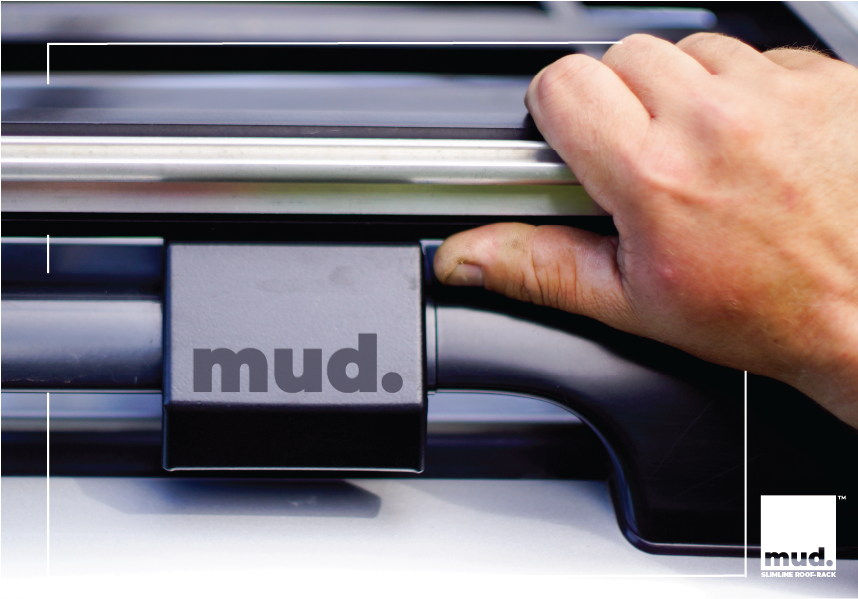 mud.runner slimline roof-rack for the Jimmy gen3 precession engineered aluminum cargo solution